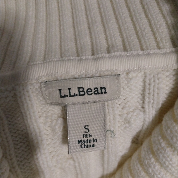 L. L. Bean Shawl-Neck Sweater - Picture 3 of 4